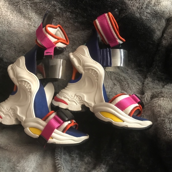 Cardi B inspired sneaker sandals - Picture 3 of 3